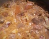 A picture of step 3 of Beef Qorma.