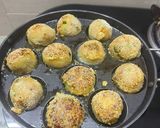 A picture of step 4 of Mix vegetable cheese balls.