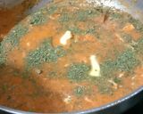 A picture of step 9 of Panner masala.