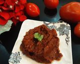 A picture of step 6 of Tamater ki chutney.