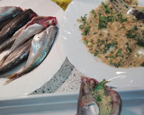 Foto del paso 3 de la receta: Xureliños o txitxarros aromatizados al horno