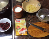 Foto del paso 1 de la receta: Gelatina de kéfir y frutos rojos