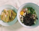Hình bước làm 2 của món Đậu hũ nhồi thịt chiên*sốt cà