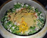 A picture of step 2 of Spring Onion Sabji.
