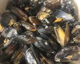 Une image de l'étape 4 de Moules au roquefort facile et rapide.