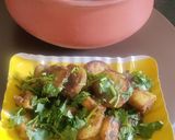 A picture of step 7 of Dilli ki sardi aur sakharkandi ki chaat (Shakarkandi Chaat).