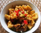 Foto langkah ke 3 dari resep Tahu cabe garam.