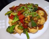 Foto langkah ke 4 dari resep Tofu saos tiram.