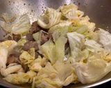 【福岡B級美食】鐵板高麗菜燒肉的食譜步驟7照片