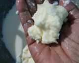 A picture of step 3 of Homemade butter.