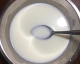 A picture of step 2 of Instant Ras Malai.