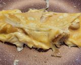 Foto del paso 3 de la receta Tortilla con queso y anacardos
