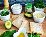 Pas rețetă Sandwich verde 🥪 1 fotografie