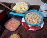 Foto del paso 1 de la receta: Papas, judiones y fideos con sacramentos