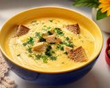 A picture of step 9 of 🥒 Creamy Zucchini Soup with Chicken.