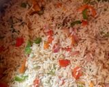 A picture of step 6 of Boiled and fried Rice.
