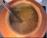 A picture of step 8 of Dal makhni.