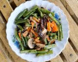 Foto langkah ke 4 dari resep Tumis Kacang Pelangi.