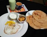 A picture of step 3 of Ramazan sehri platter😃😃.