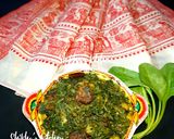 পালং শাকের ঘন্ট রেসিপির ধাপ 2 ছবি