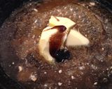 A picture of step 3 of Tarte Tatin with Brandy Cream.