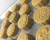 Hình bước làm 3 của món Bánh Trung Thu Nướng_DẻoNhân đậu xanh matcha_đậu đen🤪🤪