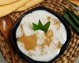 Foto langkah ke 3 dari resep 159# oblang durian/bubur ketan durian.
