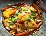 Foto langkah ke 6 dari resep Mamaci Telur Kecap Nyemek.