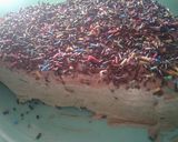 Foto langkah ke 5 dari resep Bolu coklat eggless no mixer.