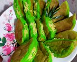 Foto langkah ke 5 dari resep Pukis Pandan Lowcarb/Debm/Keto.