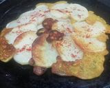 A picture of step 6 of Sliced Potato Chila.