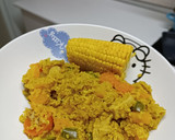 Foto del paso 5 de la receta: Quinoa con lentejas rojas, calabaza y heura