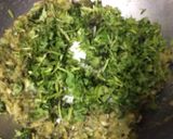 A picture of step 4 of Hara Bhara veg kabab (tuver, peas & spinach).