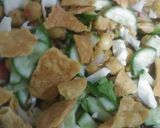 A picture of step 6 of White chana chaat.