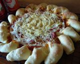 Foto langkah ke 8 dari resep Pizza home made.