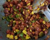 A picture of step 5 of Sweet corn butter bhel.