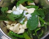 हिरवी मिरची चटणी (green mirchi chutney recipe in marathi) रेसिपी स्टेप 2 फोटो 