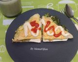 Foto langkah ke 3 dari resep Roti Telur Keju.
