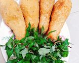 Hình bước làm 6 của món Đùi gà bó xôi chiên giòn