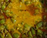A picture of step 7 of Snake gourd curry.