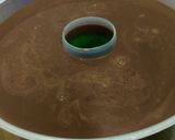 Foto langkah ke 2 dari resep Puding Lumut Pandan Coklat.