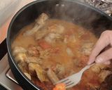 A picture of step 4 of Chicken Karahi 😋.
