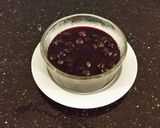 A picture of step 6 of Blueberry Swirl Cheesecake.