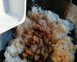 รูปขั้นตอนการทำที่ 4 ของ ข้าวผัดปลาอินทรีเค็ม