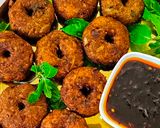 A picture of step 10 of Moth Dal Vada with Bottle Gourd.