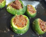 Foto del paso 5 de la receta: Zapallitos rellenos fáciles, rápidos y ricos 😋