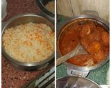 A picture of step 2 of Biryani mayai#author marathon.