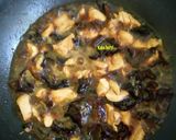 Foto langkah ke 3 dari resep Tofu ayam jamur.