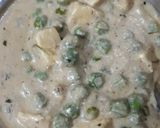 A picture of step 2 of Creamy mutter Paneer without onion and garlic.