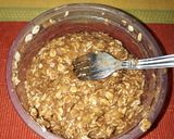 A picture of step 6 of Healthy banana choco oatmeal cookies #cookiescontest.